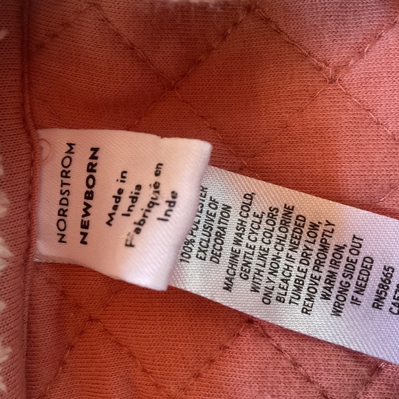 Baby Nordstrom Fur Lined Hooded Bunting Snowsuit Newborn NB Pink Desert Dottie - Picture 8 of 11